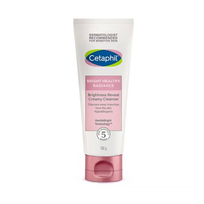 Cetaphil Brightening Radiance Creamy Cleanser With Niacinamide Reduces Dark Spots (100g)