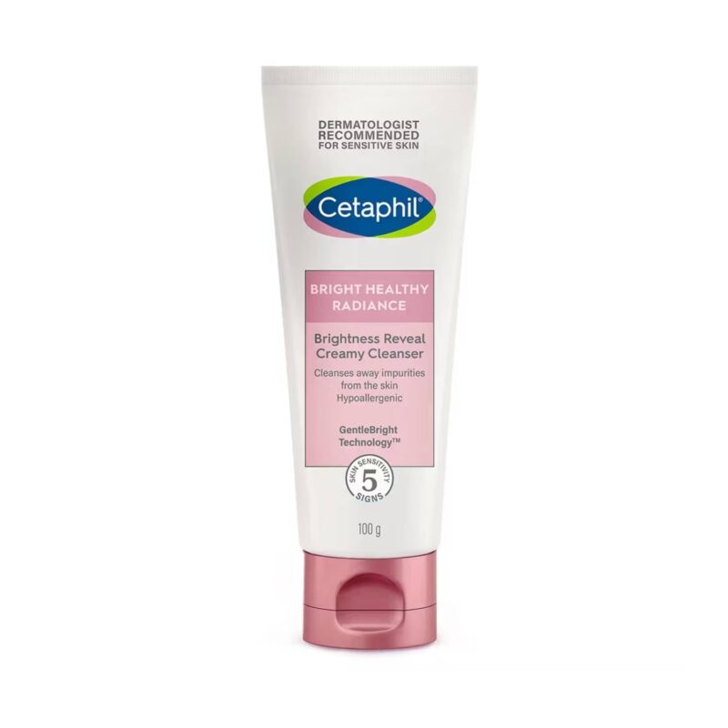 Cetaphil Brightening Radiance Creamy Cleanser With Niacinamide Reduces Dark Spots (100g)