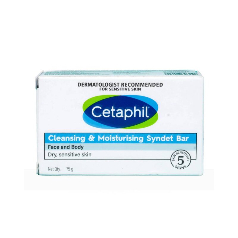 Cetaphil Cleansing & Moisturising Syndet Bar With Shea Butter (75gm)