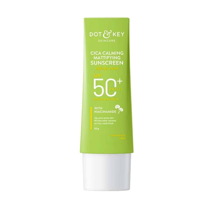 Dot & Key Cica Calming Matte Sunscreen SPF 50+ (50g)