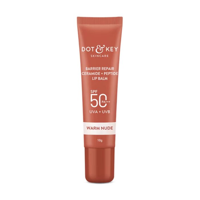 Dot & Key Lip Balm SPF 50 - Warm Nude (10g)