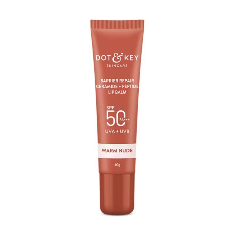 Dot & Key Lip Balm SPF 50 - Warm Nude (10g)