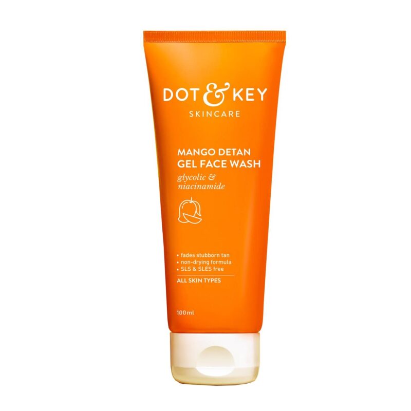 Dot & Key Mango Detan Gel Face Wash (100ml)