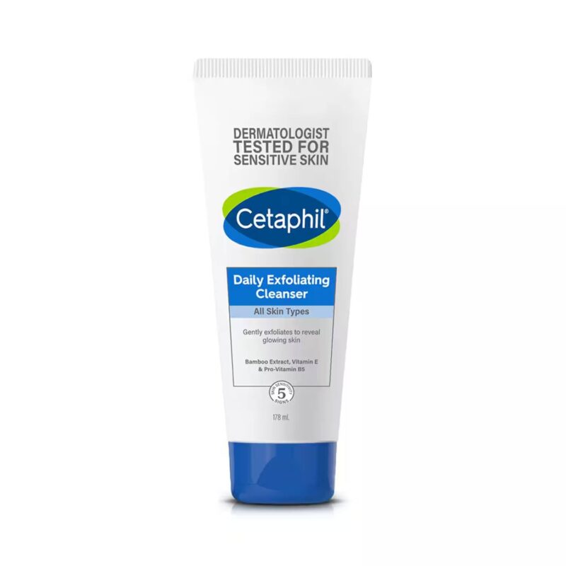 Cetaphil Daily Exfoliating Cleanser with Vit E and B5 All Skin Types (178ml)