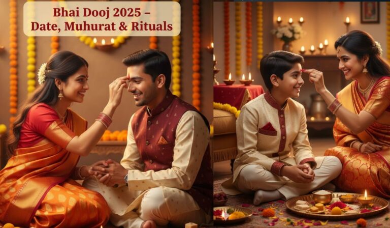 Bhai Dooj 2025 – Date, Muhurat & Rituals