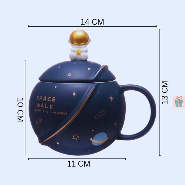 3D Premium Space Walk Coffee Mug – 400 ML - Image 5