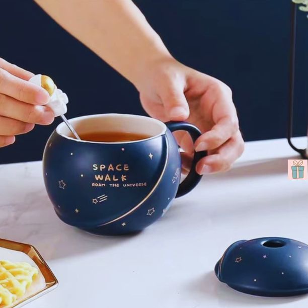 3D Premium Space Walk Coffee Mug – 400 ML - Image 3