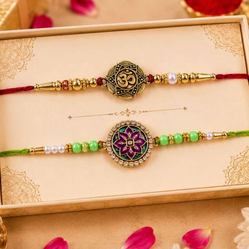 om-mandla-rakhi-set