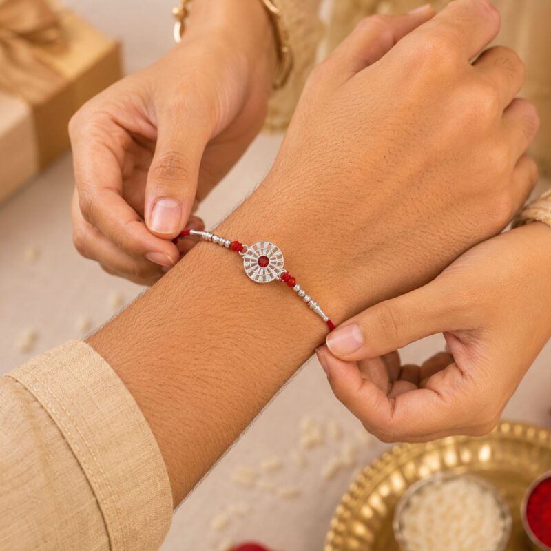 silver-rakhi-onhand