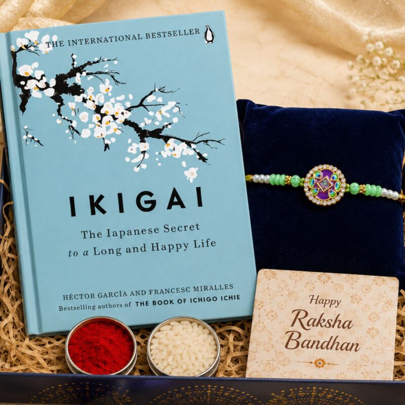 rakhi-with-ikigai-book